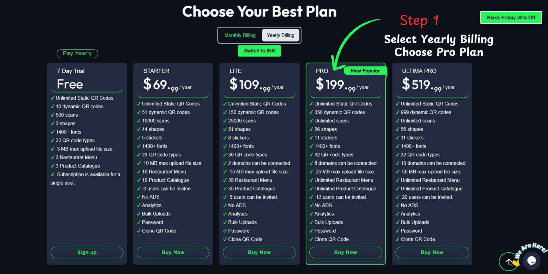 Pricing Plans